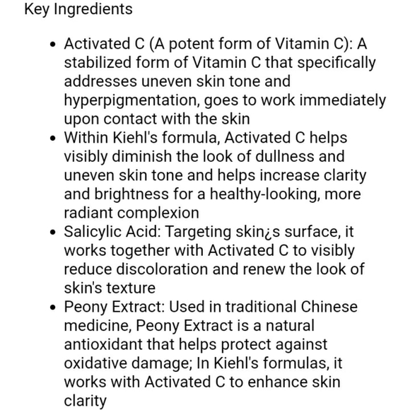 KIEHL'S DERMATOLOGIST SOLUTIONS CLEARLY CORRECTIVE DARK SPOT SOLUTION. - Picture 4 of 5